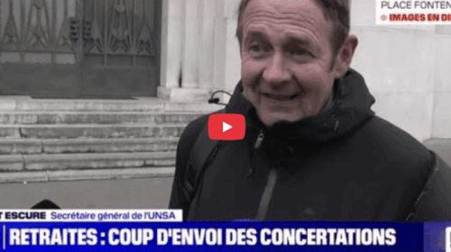 Concertation retraites : réaction de l’UNSA