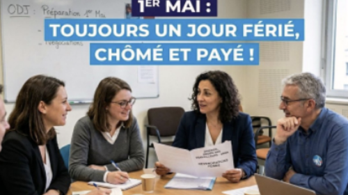 1er mai : privilégier le dialogue social et non la contrainte législative